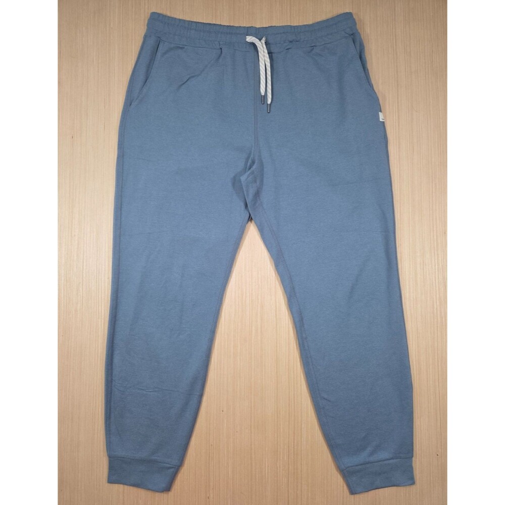 Vuori Performance Jogger DreamKnit Isle Blue Women's Large Drawstring Soft